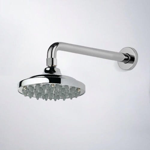 6 Inch Rain Shower Head With Arm, Chrome Remer 343-30-35315