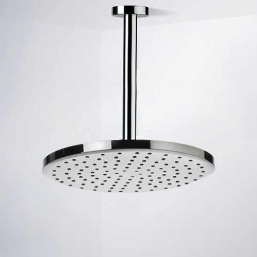 8 Inch Ceiling Mount Rain Shower Head With Arm, Chrome Remer 347N-356MD20