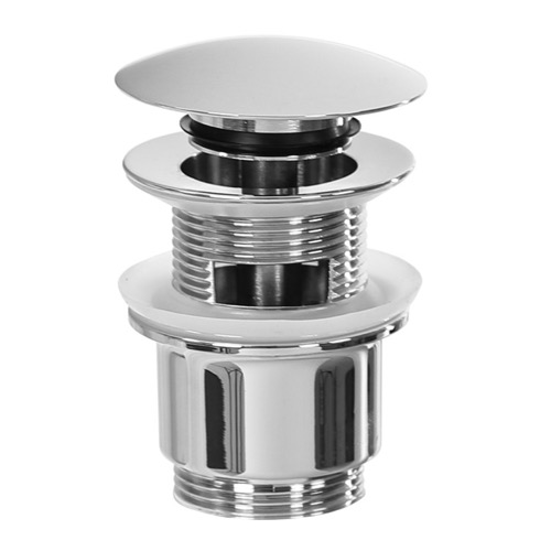 Click-Clack Pop-up Drain With Overflow Available In Multiple Finishes Remer 905CC2