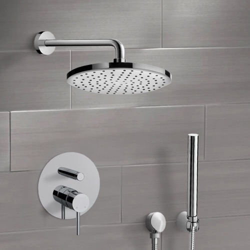 Rain Shower System with Handheld, Rain Shower Head, Shower Faucet Set Remer SFH62