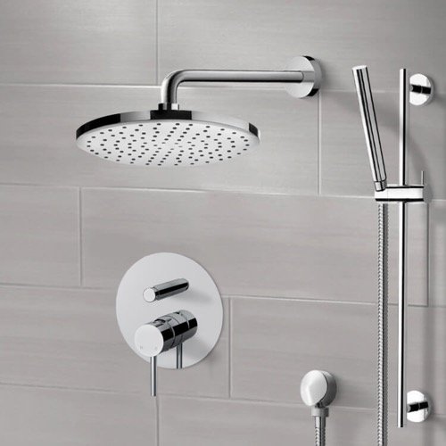 Rain Shower System with Handheld, Rain Shower Head, Shower Faucet Set Remer SFR72