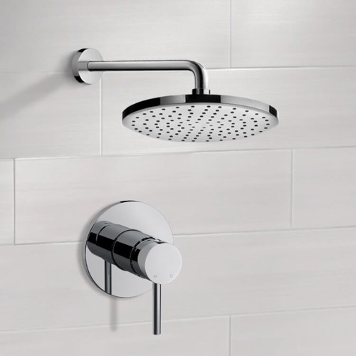 Shower Faucet, Rain Shower Head, Chrome Remer SS52