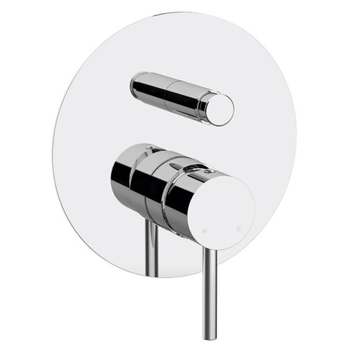 Contemporary Built-In Shower Diverter, Rough-In Valve Included Remer X09