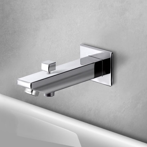 Square Tub Spout with Diverter Square Tub Spout with Diverter Remer 91SD