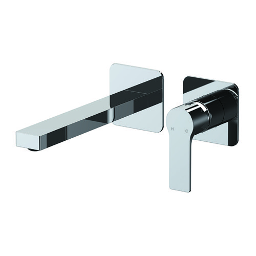 Chrome Single Handle Wall Mounted Bathroom Faucet Remer EY15PLNL-CR