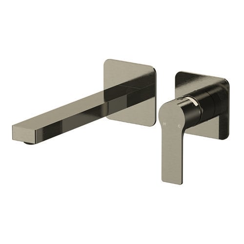 Brushed Nickel Single Handle Wall Mounted Bathroom Faucet Remer EY15PLNL-NP