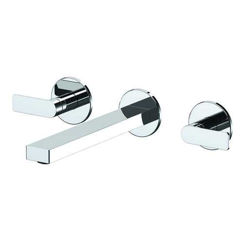 Chrome Wall Mounted Widespread Bathroom Faucet Remer IN14PLNL-CR