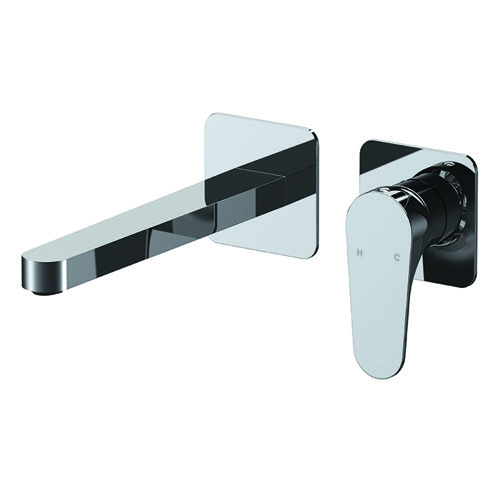 Chrome Single Handle Wall Mounted Bathroom Faucet Remer L15PLNL-CR