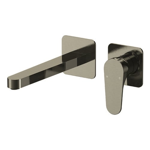 Brushed Nickel Single Handle Wall Mounted Bathroom Faucet Remer L15PLNL-NP