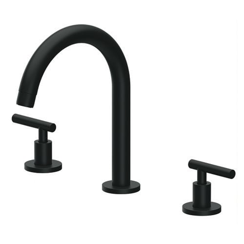 Matte Black Widespread Bathroom Faucet Remer XF13PUSNL-NO