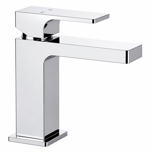 Modern Single Handle Bathroom Faucet in Chrome Remer AU11USNL-CR