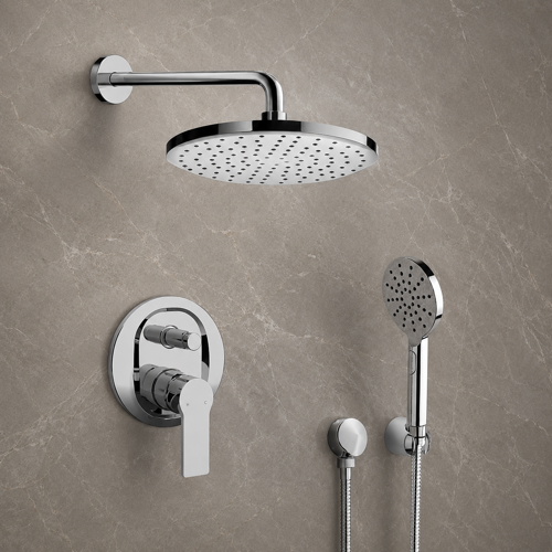 Rain Shower System with Handheld, Rain Shower Head, Shower Faucet Set Remer SFH66