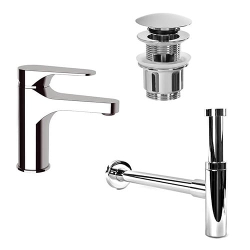 Sink Faucet and Plumbing Set Remer SA200L