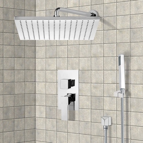 Rain Shower System with Handheld, Rain Shower Head, Shower Faucet Set Remer SFH6099
