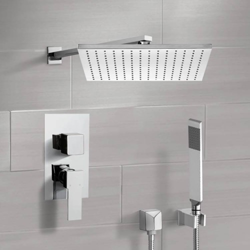 Rain Shower System with Handheld, Rain Shower Head, Shower Faucet Set Remer SFH6514