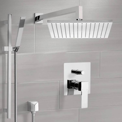 Rain Shower System with Handheld, Rain Shower Head, Shower Faucet Set Remer SFR7511