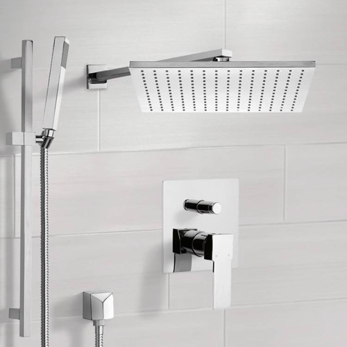 Rain Shower System with Handheld, Rain Shower Head, Shower Faucet Set Remer SFR7513