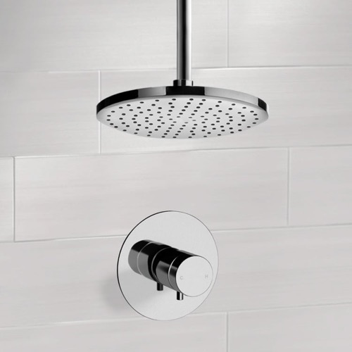 Thermostatic Ceiling Rain Shower Faucet Set Remer SS1405