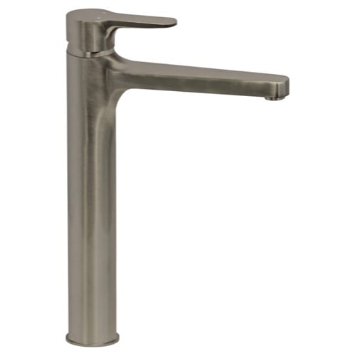 Brushed Nickel Round Vessel Sink Faucet Remer W10LXLUSNL-NB