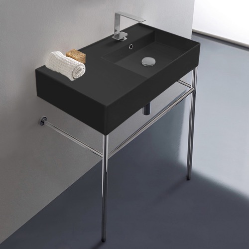 Modern Console Sink, 32 Inch Scarabeo 5118-49-CON