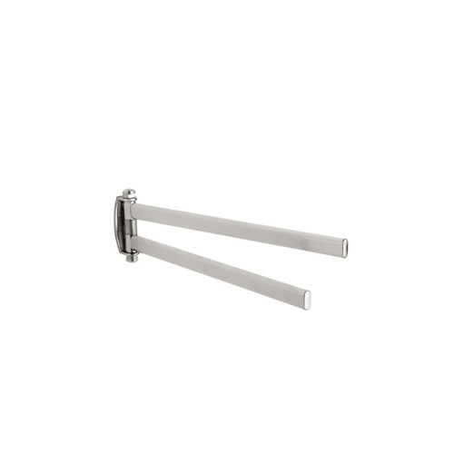 Swivel Double Towel Bar, 13 Inch, Satin Nickel StilHaus DI16-36