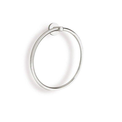 Round Satin Nickel Towel Ring StilHaus ME07-36