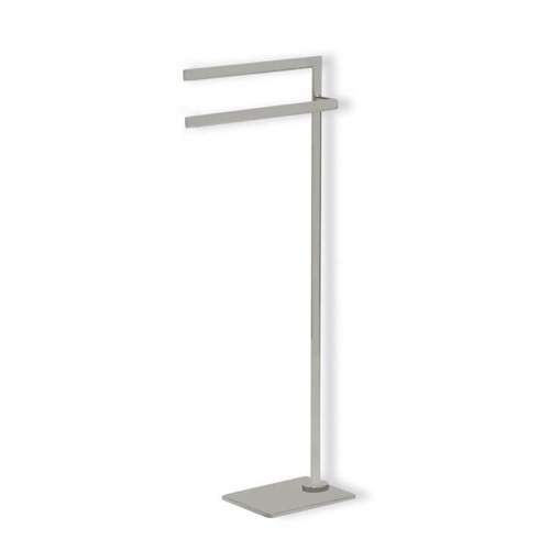 Towel Stand, Satin Nickel, Free Standing StilHaus DI19-36