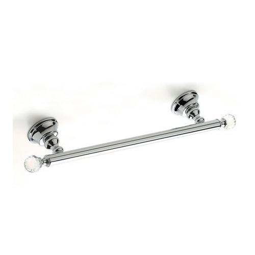 Towel Bar, Brass, 16 Inch with Crystals StilHaus SL06-08