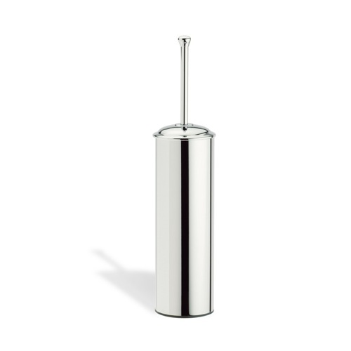 Toilet Brush Holder, Chrome, Round, Brass StilHaus SM039-08