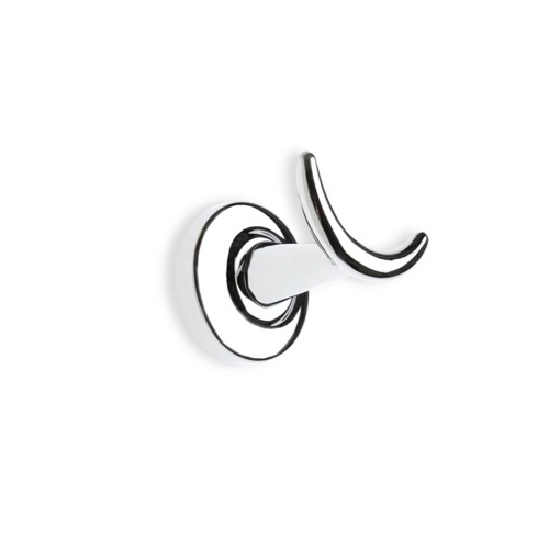 Double Robe Hook, Brass, Double StilHaus SM809