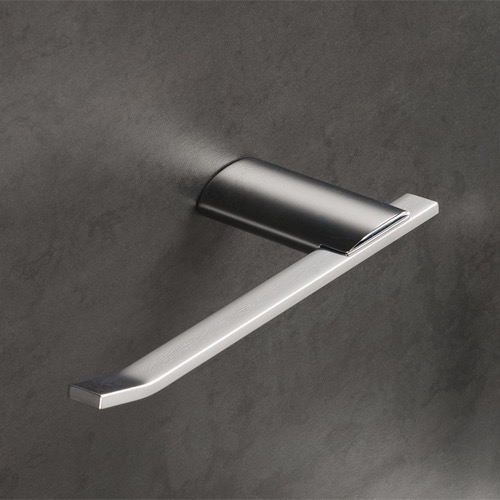 Chrome or Satin Nickel Toilet Roll Holder StilHaus AR11