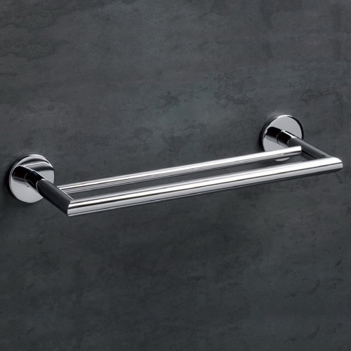 Double Towel, Round, 13 Inch, Chrome StilHaus ME06.2-08