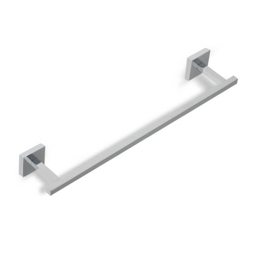 Towel Bar, 18 Inch, Square, Chrome StilHaus U45-08