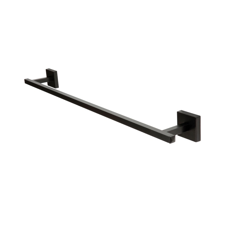 Stilhaus U05 23 By Nameek S Urania Square 24 Inch Black Towel Bar Stilhaus U05 23 By Nameek S Urania Square 24 Inch Black Towel Bar Thebathoutlet