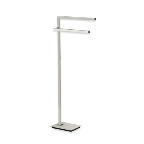 Towel Stand, Satin Nickel, Free Standing StilHaus U19-36