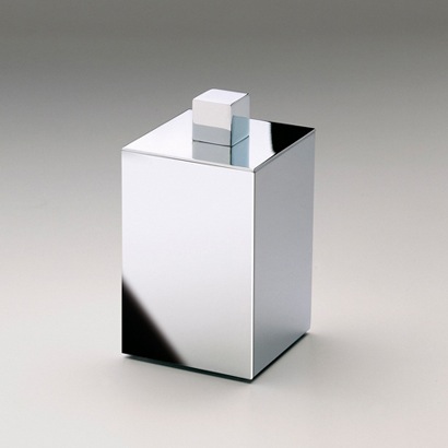 Square Metal Cotton Swab Jar Windisch 88413