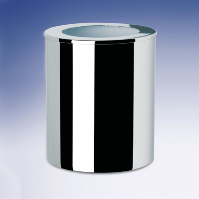 Round Metal Bathroom Waste Bin Windisch 89129