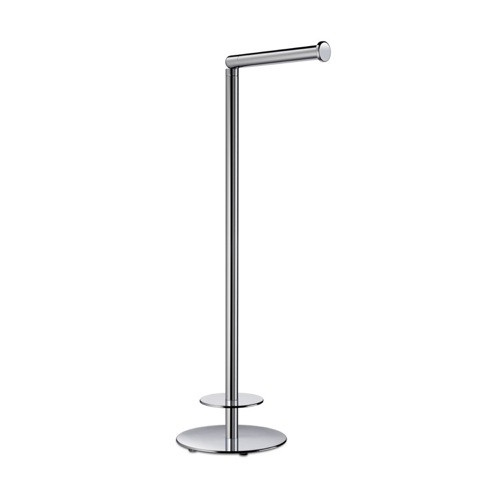 Free Standing Brass Round Toilet Roll Holder Windisch 89224-CR
