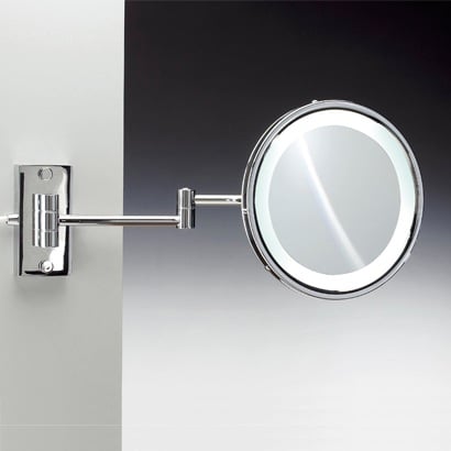 Wall Mounted Makeup Mirror, Lighted Windisch 99187/D