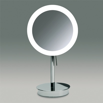 Round Countertop Lighted Makeup Mirror Windisch 99651