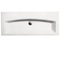 Rectangular White Ceramic Wall Mounted or Drop In Bathroom Sink
