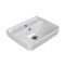 Wall Mount Sink - 20 Inch, Modern, Ceramic