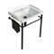 Transitional Console Sink, 26 Inch