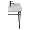 Small Modern Console Sink, 24 Inch