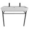 Double Trough Console Sink, 40 Inch