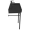 Black Modern Console Sink, 40 Inch