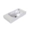 Small Bathroom Sink, Wall Mounted or Drop In, Ceramic