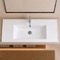 Drop In Sink - 39 Inch, Rectangular, Ceramic