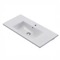 Wall Mount Sink - 40 Inch, Rectangular, Modern, Ceramic