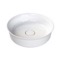 Vessel Sink, Round, White Ceramic